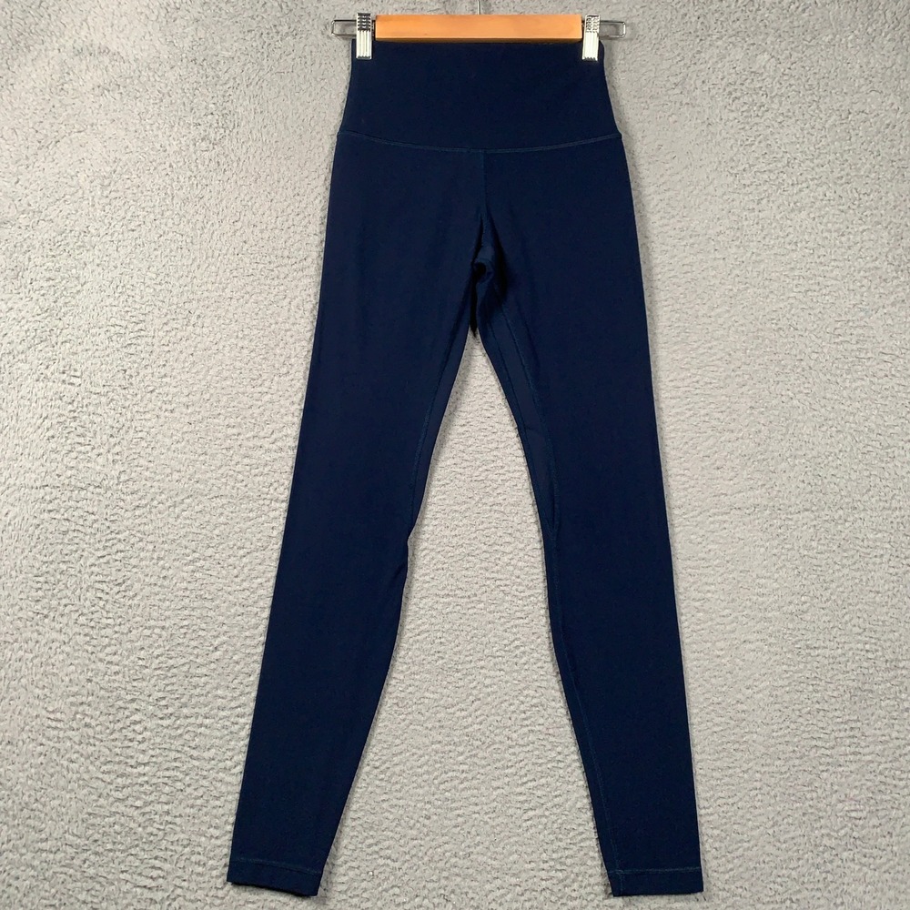 Lululemon Align High-Rise Pant Legging Women's 4 Navy Blue Yoga Nulu 28 Inseam